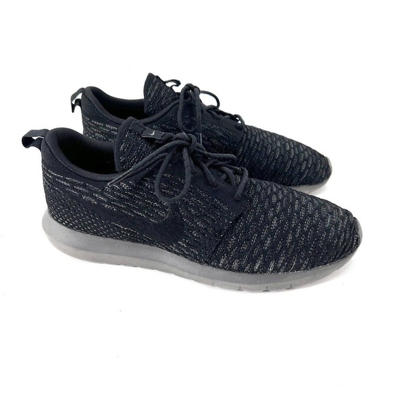 Nike Roshe Run Flyknit Midnight Fog - Picture 1 of 6